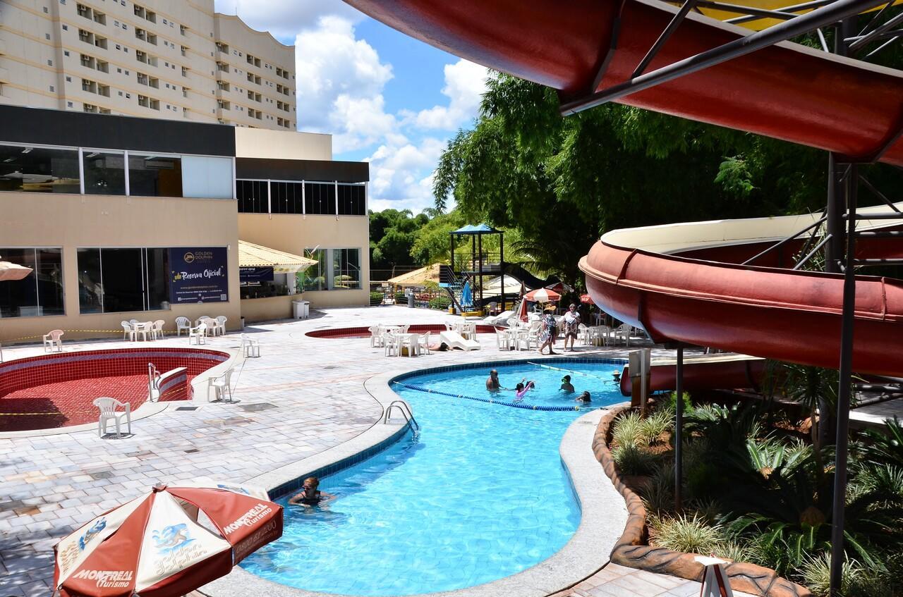 Apartamento Golden Dolphin Grand Caldas Novas Εξωτερικό φωτογραφία